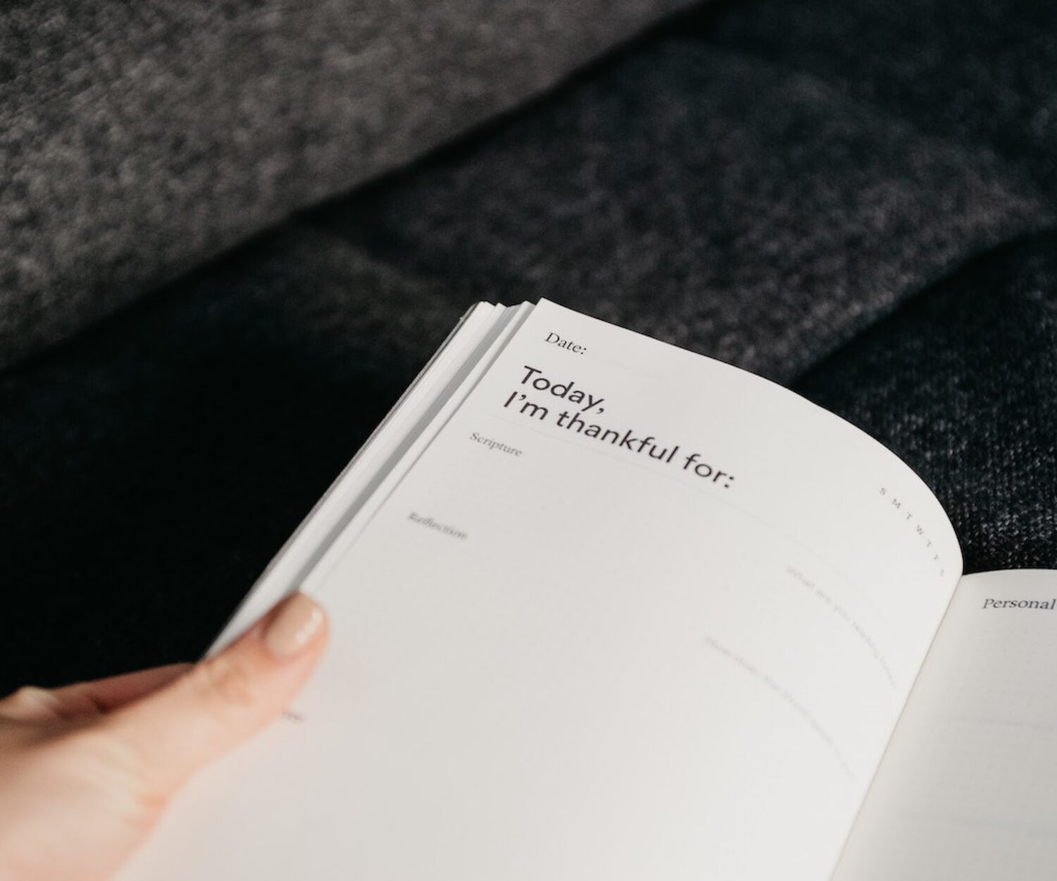 prayer journal for stress relief and mental health